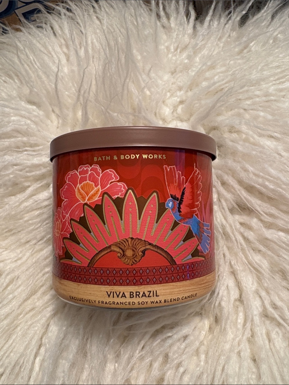 NWT! Bath and Body Works 3 wick candle